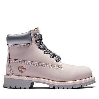 Timberland Premium 6-Inch - Ruzove Cizmy Detske, TB0613B